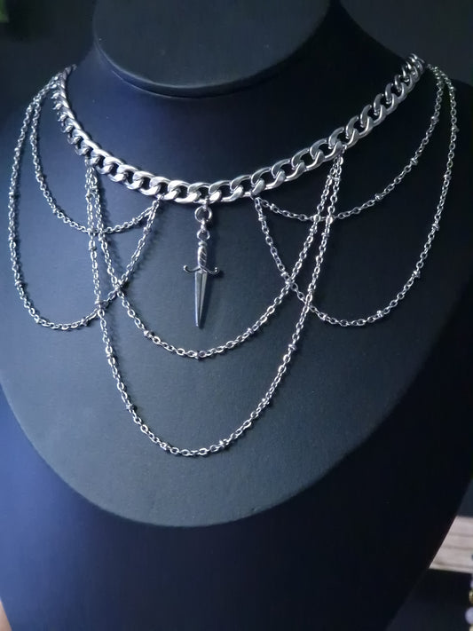 Kette „Blade Empress“ – silber