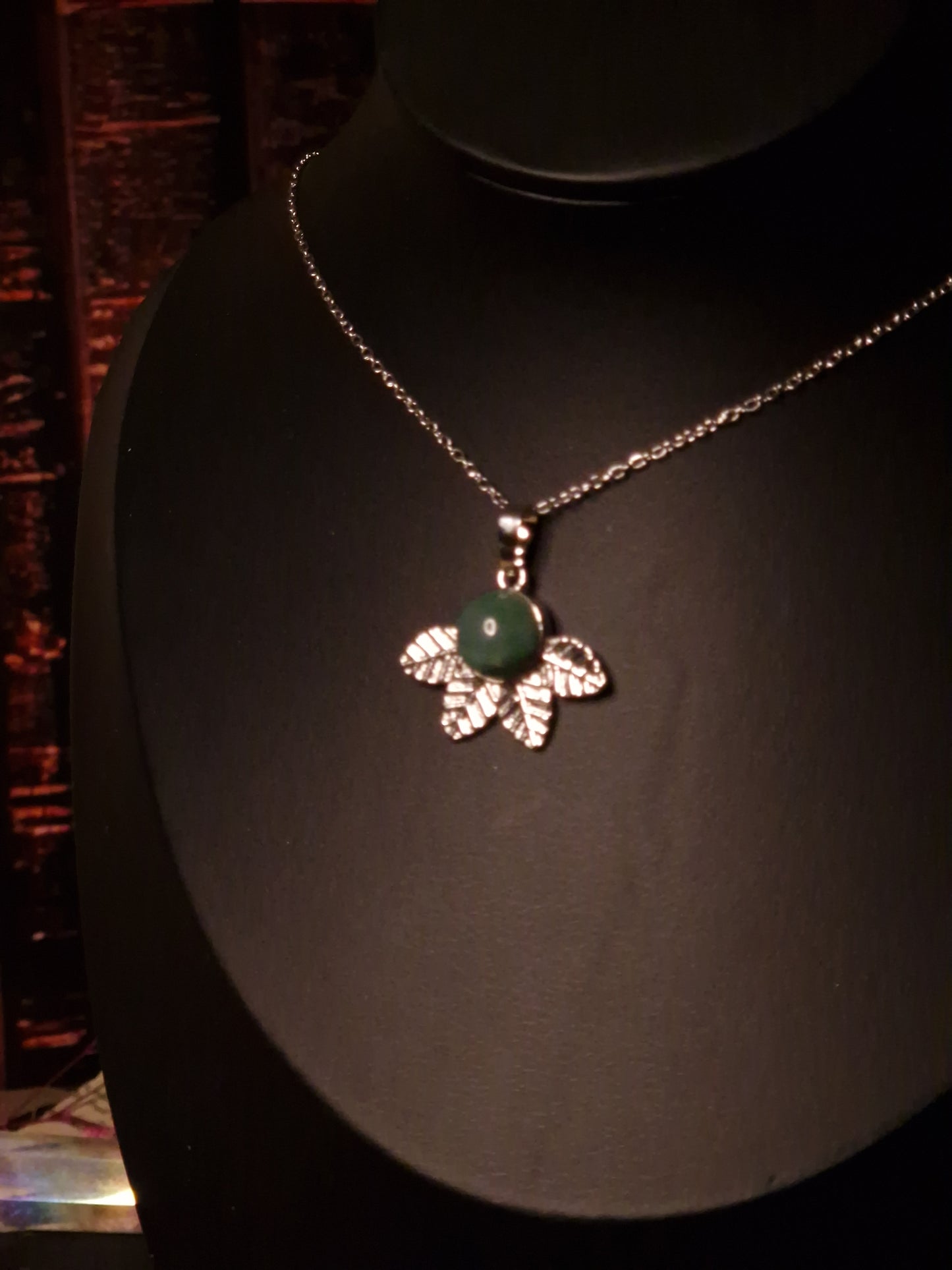 Emerald Ivy Aventurin Kette