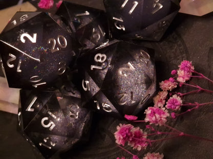 Chunky D20 „Stardust“