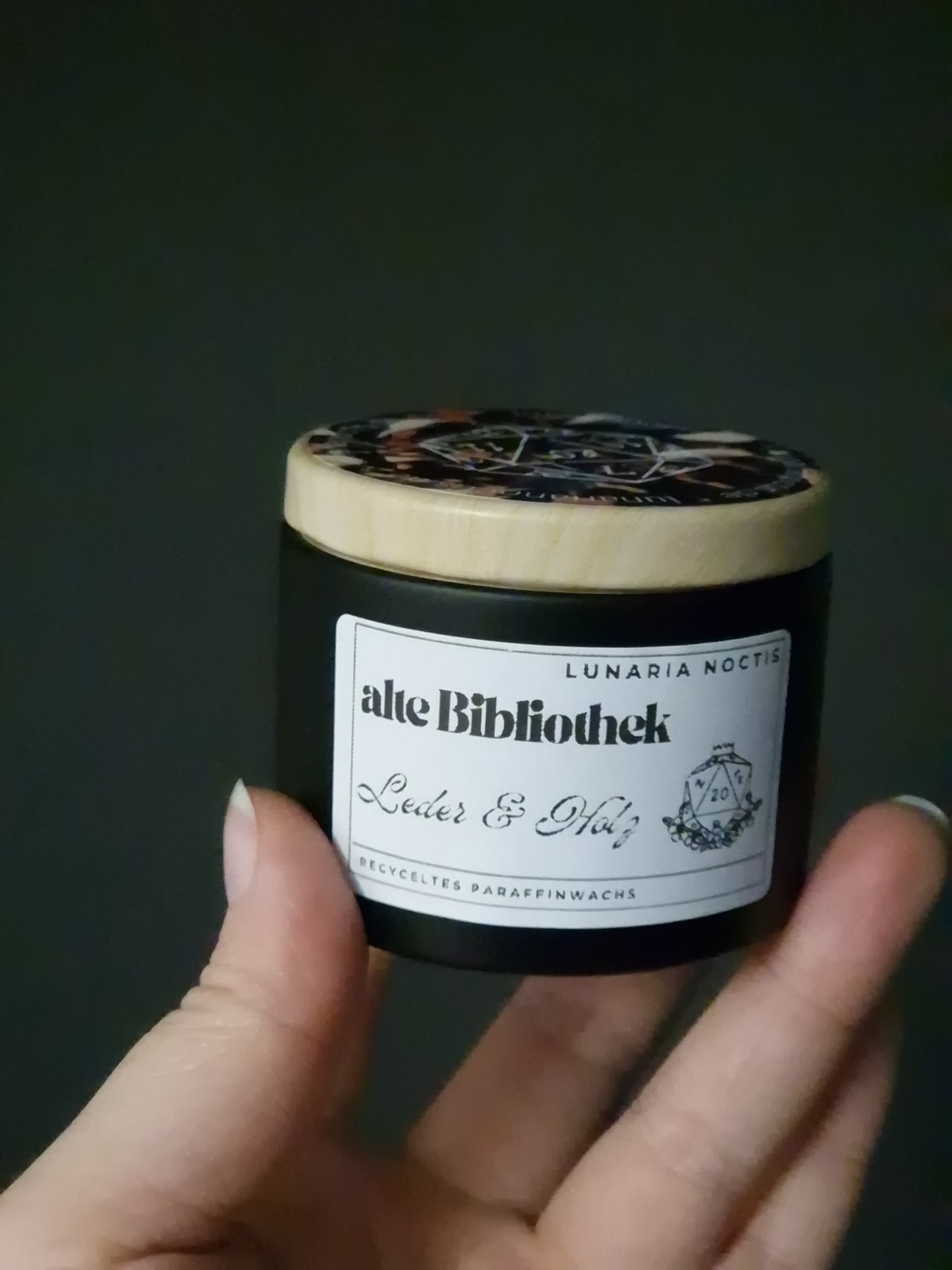 alte Bibliothek - DnD Kerze