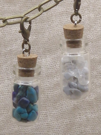 Edelsteinchen im Glas Charm