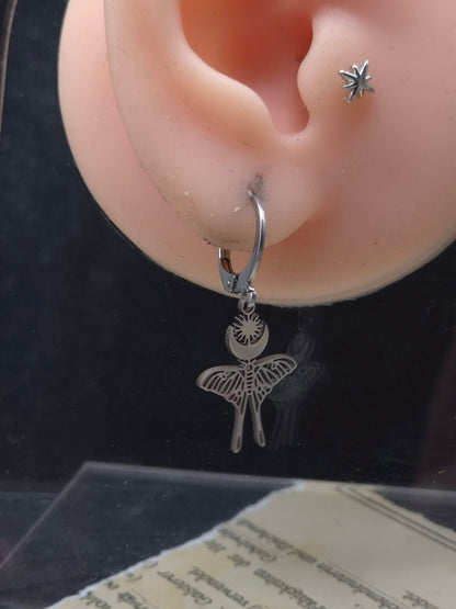 Luna Moth – Motten-Ohrringe