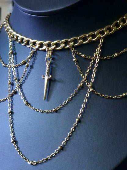 Kette „Blade Empress“ – gold