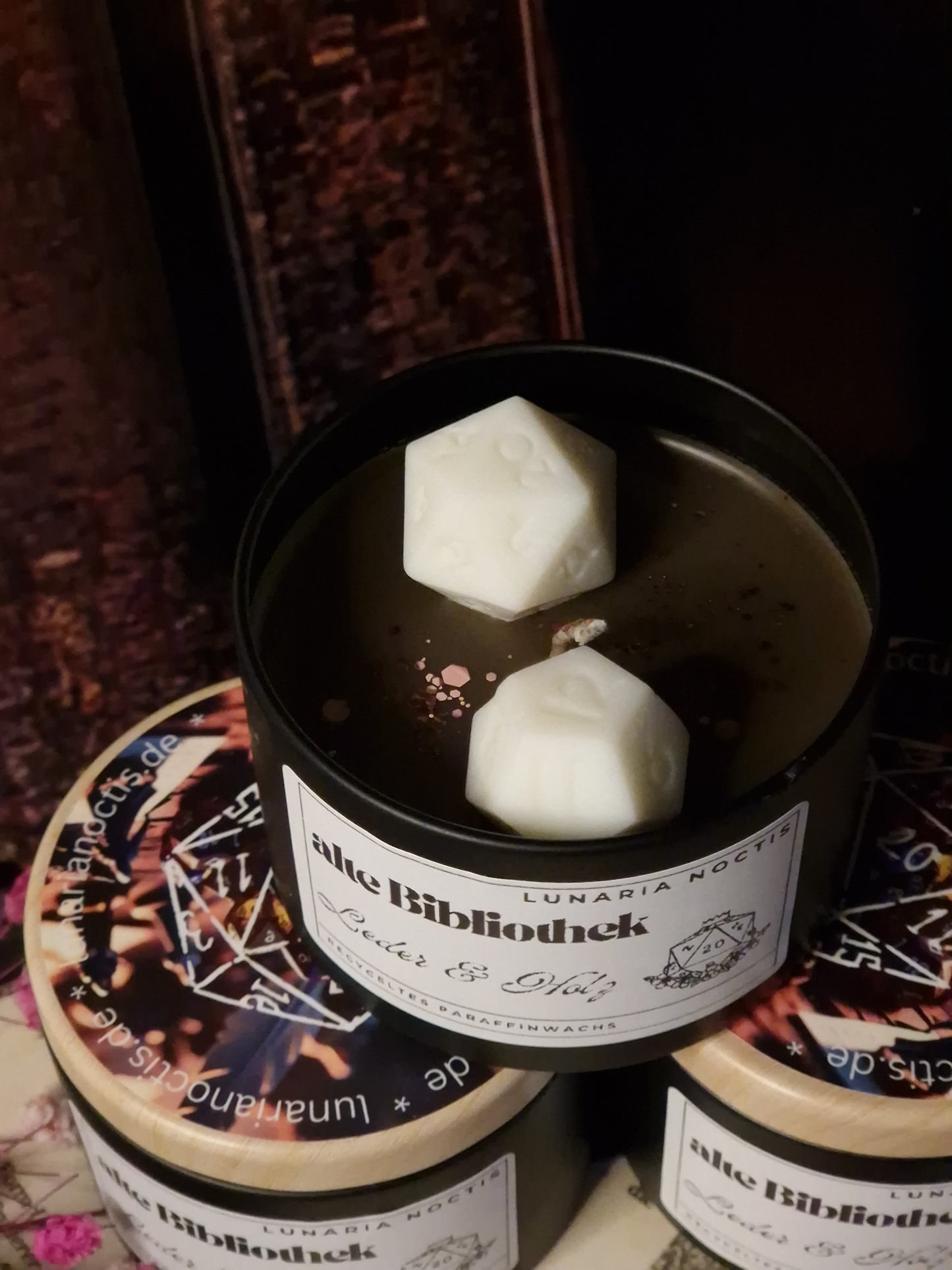 alte Bibliothek - DnD Kerze