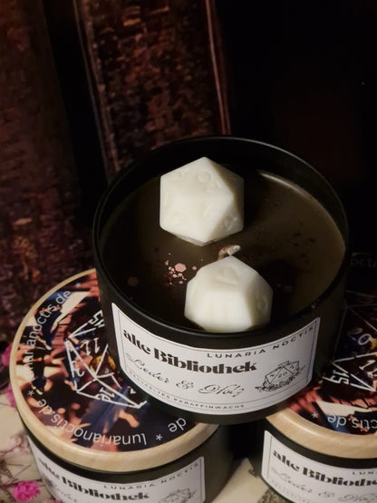 alte Bibliothek - DnD Kerze