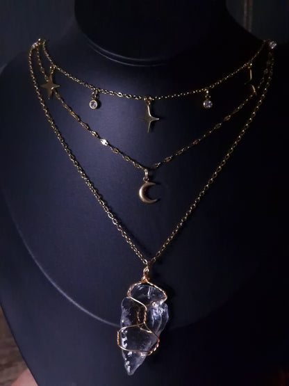 Kristallpfeilkette - Stardust Energy