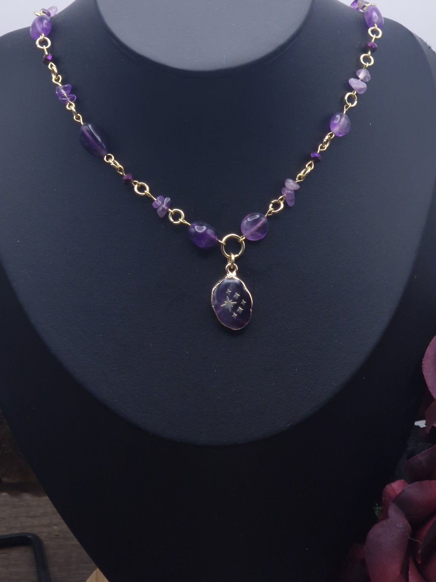 Amethyst-Collier „Celestial Dream“