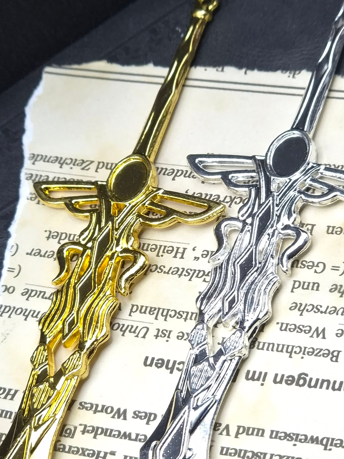 Aetherblade – Fantasy-Schwert-Haarnadel