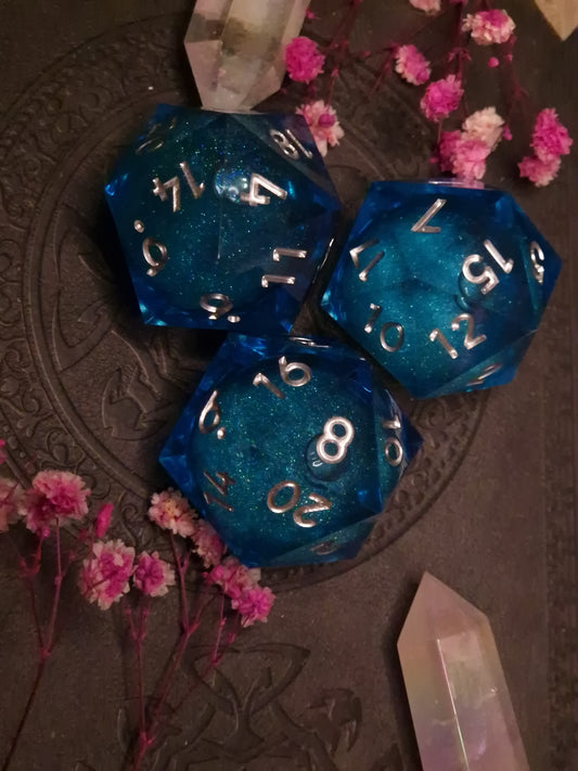 Chunky D20 „Ocean of Stars“