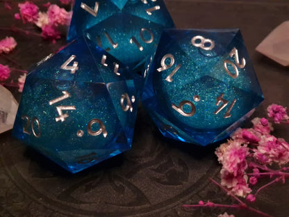 Chunky D20 „Ocean of Stars“