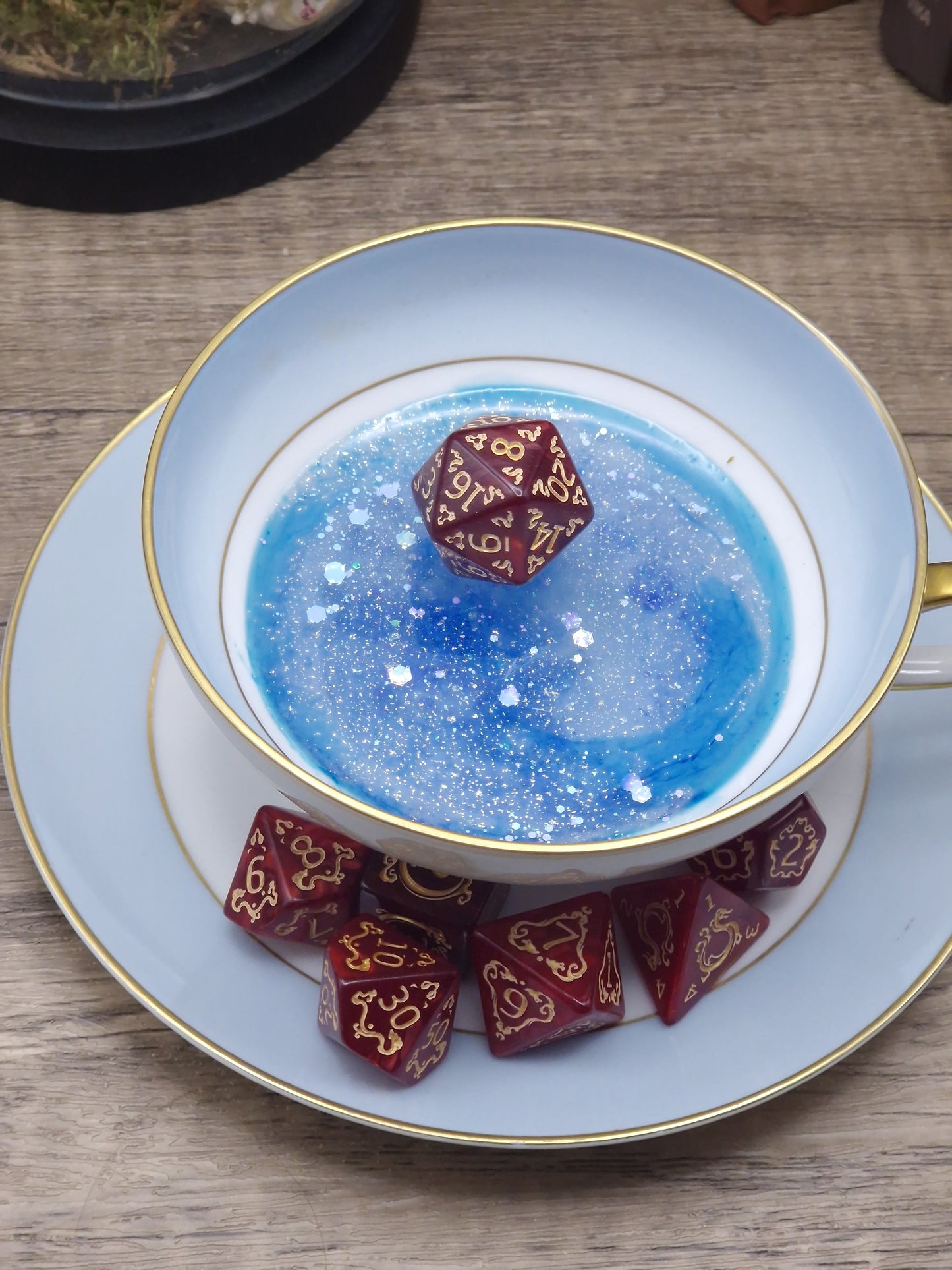 Celestial Tide – Dice Tray Teacup