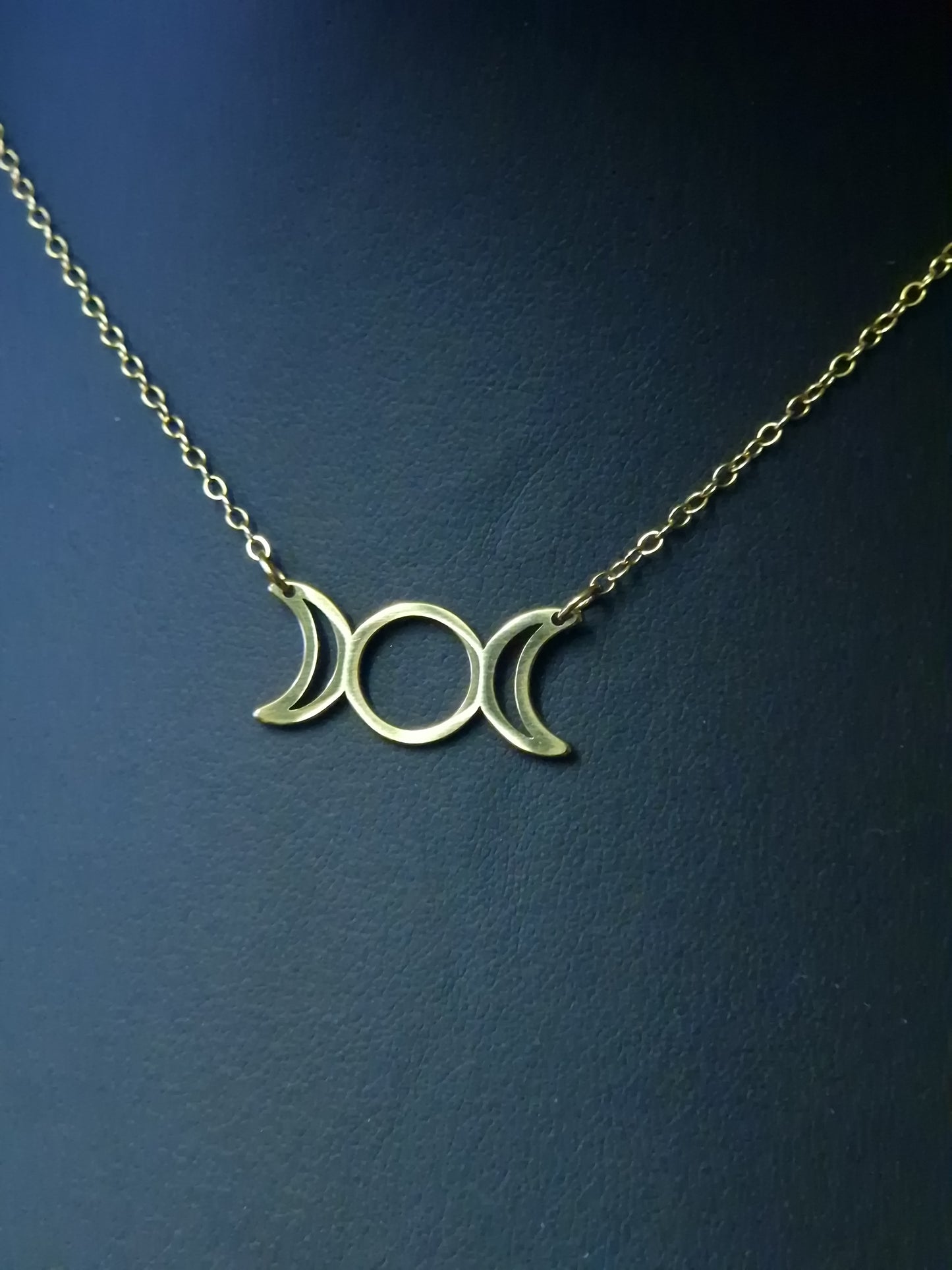 Triplemoon Kette gold