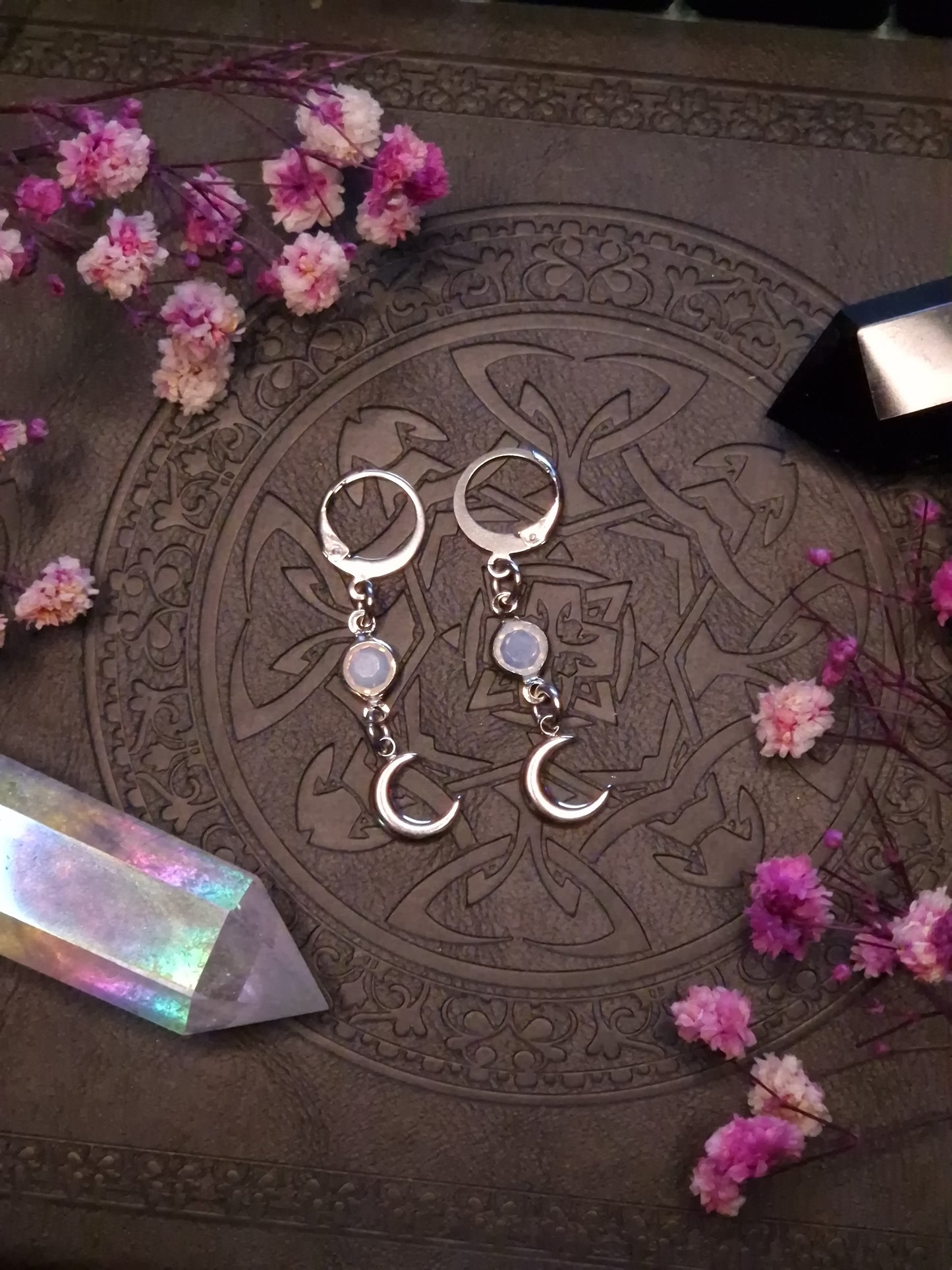 Lunar Opal Drops silber