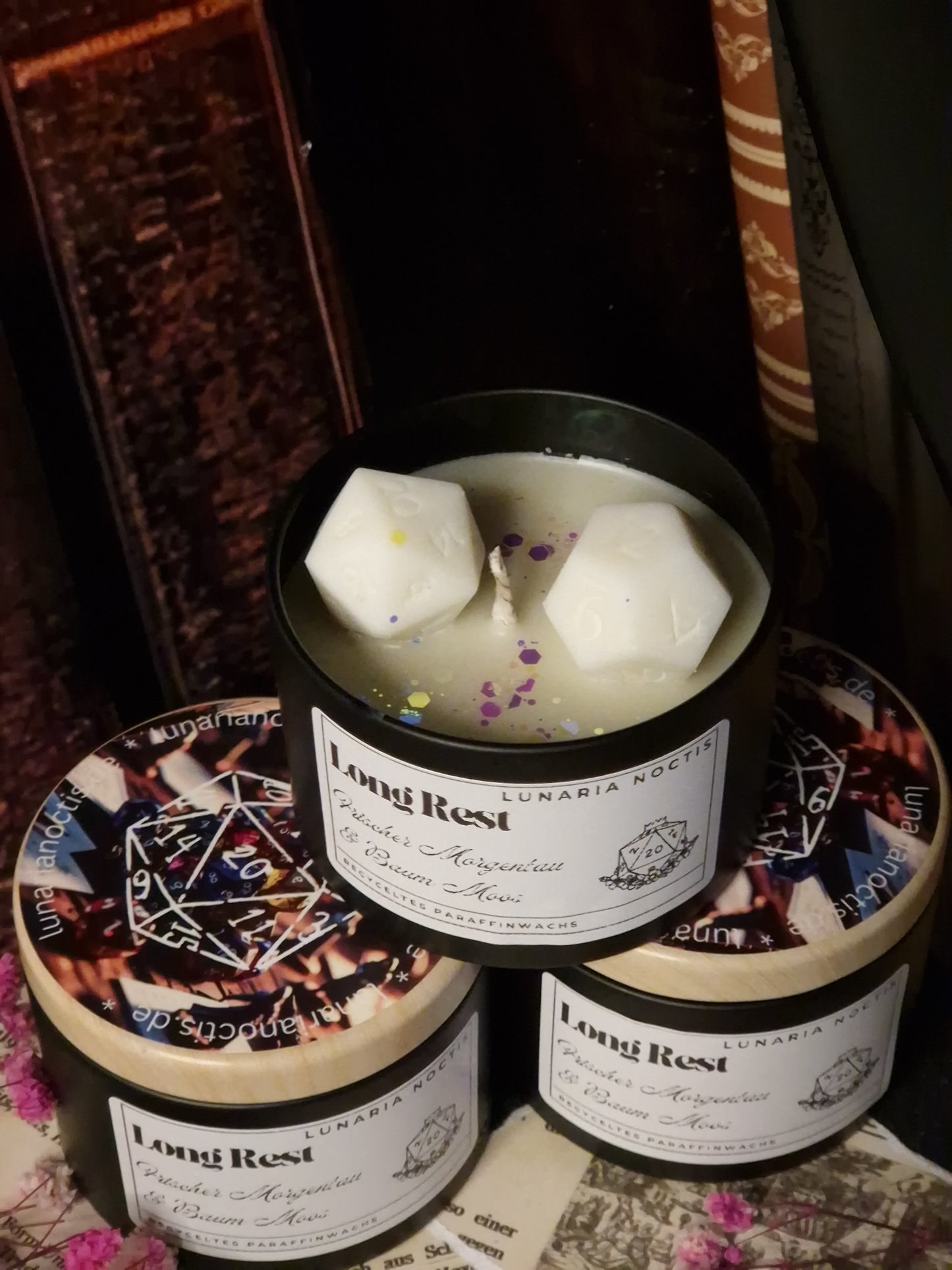 Long Rest - DnD Kerze