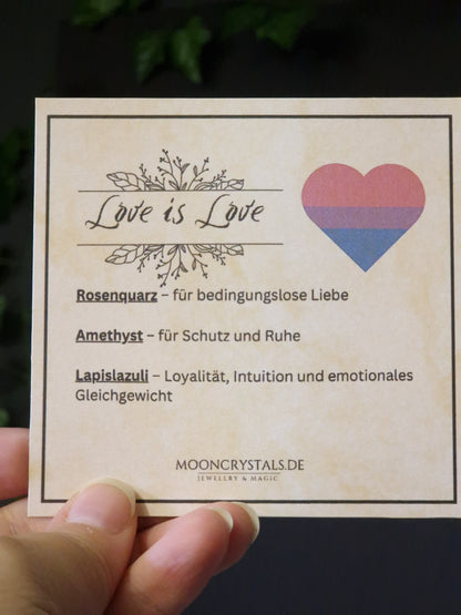 Love ist Love - Bisexual Pride