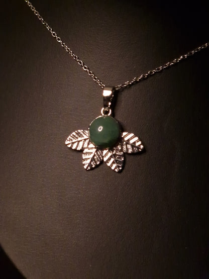 Emerald Ivy Aventurin Kette