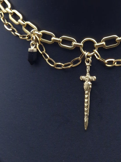 Obsidian Chain Kette