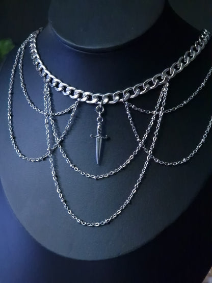 Kette „Blade Empress“ – silber