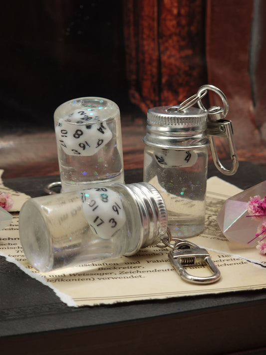 Floating Dice Potion – White Edition