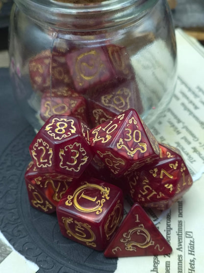 Crimson Arcana – Würfelset