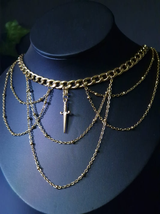 Kette „Blade Empress“ – gold
