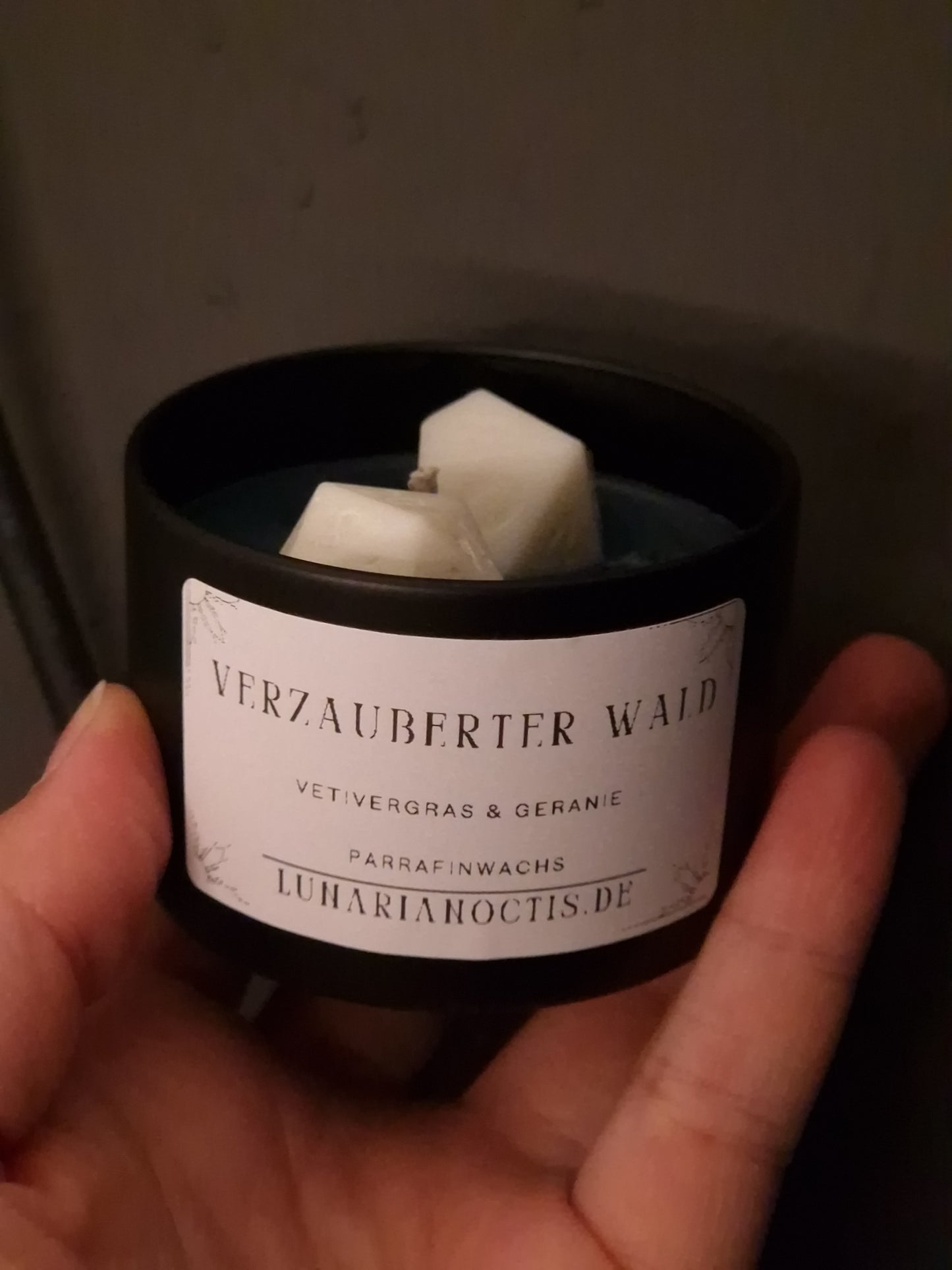 Verzauberter Wald - DnD Kerze