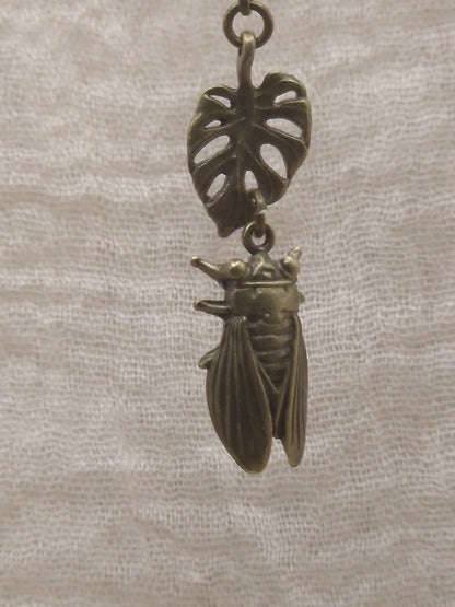 Zikarde mit Monstera Charm