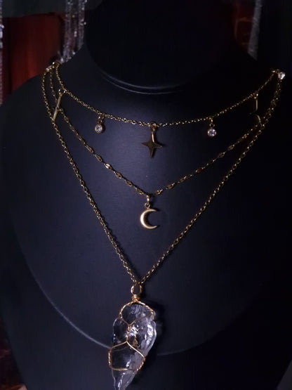 Kristallpfeilkette - Stardust Energy