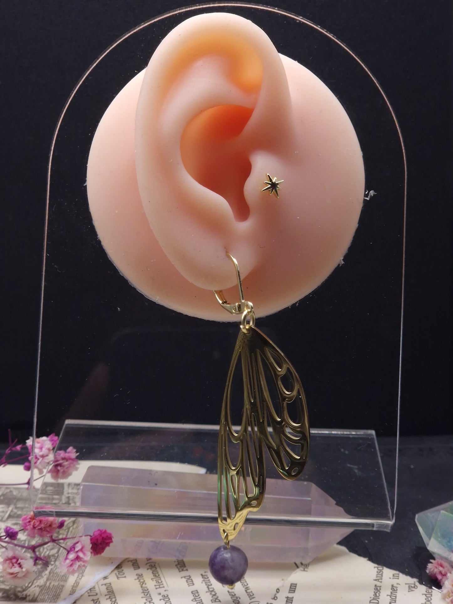Fairy Wings – Lepidolith & Feenlicht