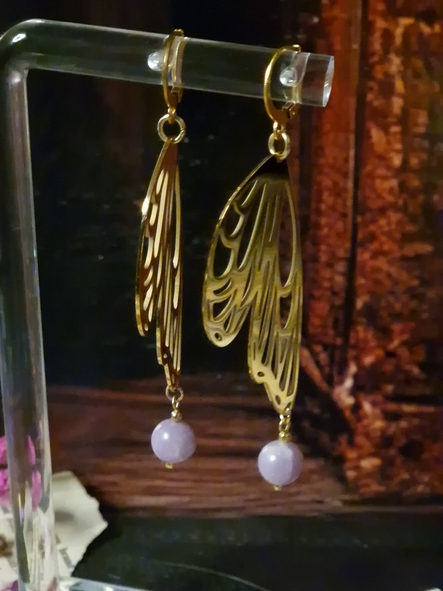 Fairy Wings – Lepidolith & Feenlicht