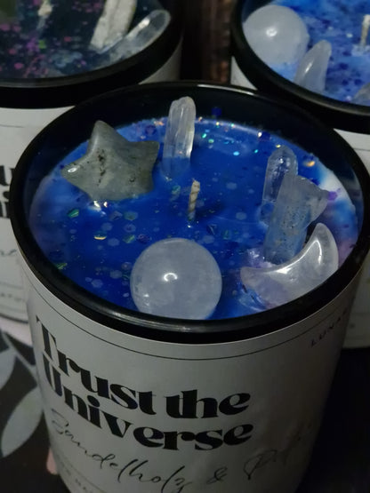 Duftkerze „Trust the Universe“