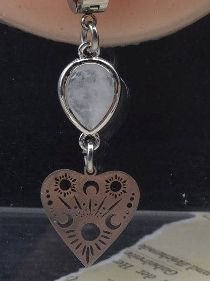 Crystal Oracle – Bergkristall-Ohrringe