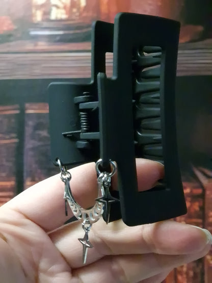 Nocturne Crescent – Schwarze Mondklammer