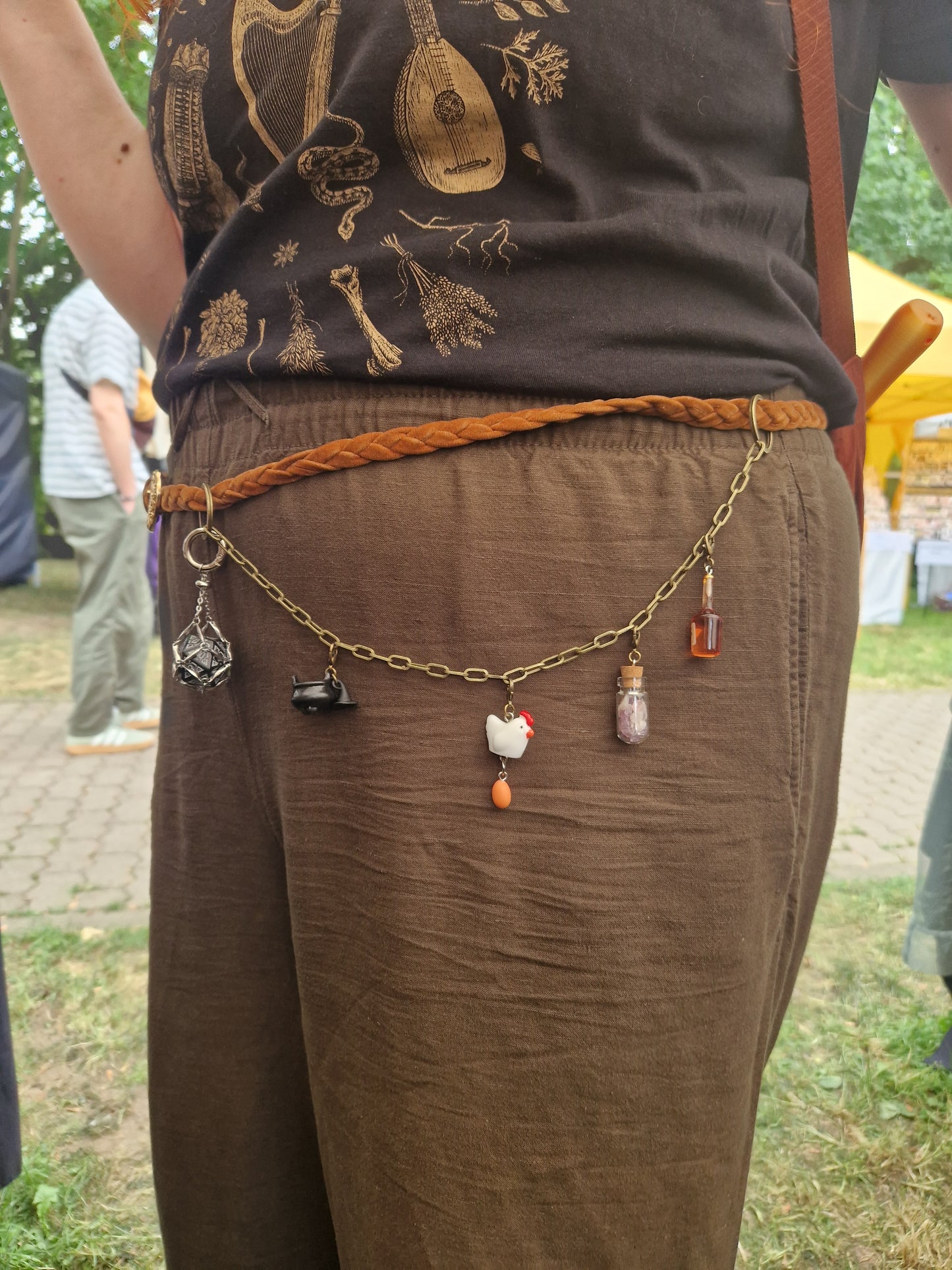 Hexenkesel mit Hut Charm
